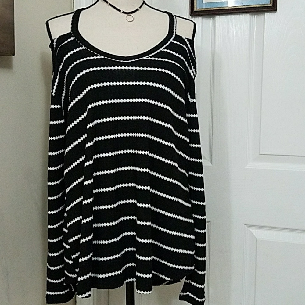 No Comment Stripe Shirt